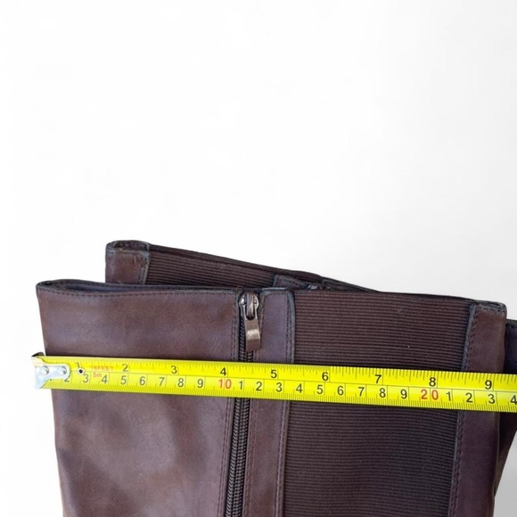 Torrid Brown Heeled Knee-High Boots wide calf - Picture 5 of 7